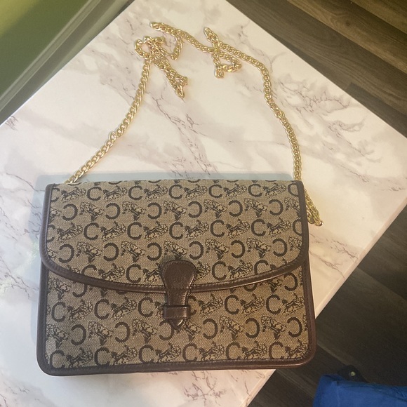 🎄🎅🇫🇷CELINE✨PARIS✨Crossbody/Clutch - Picture 1 of 16
